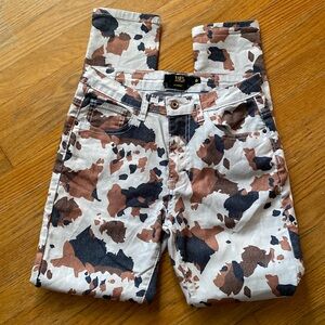 Brand New Cow Print Skinny Jeans